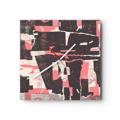 Wandklok - Klok - Al dit lawaai - 30x30 cm