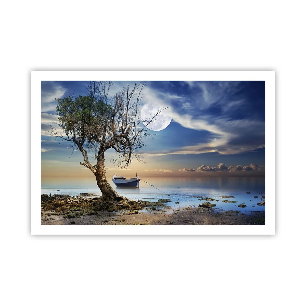 Poster - Is dit het einde of het begin? - 91x61 cm