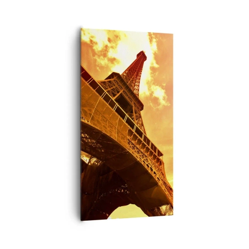 Schilderen op canvas - Monumentaal, want verguld met de zon - 65x120 cm