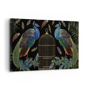 Schilderen op canvas - In koninklijke gewaden - 120x80 cm