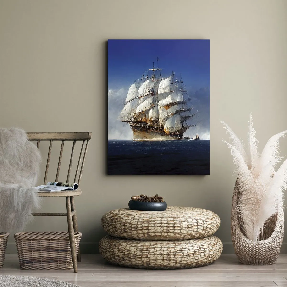 Schilderen op canvas - The great glory! - 45x80 cm