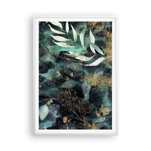 Poster in een witte lijst - Magische tuin - 70x100 cm