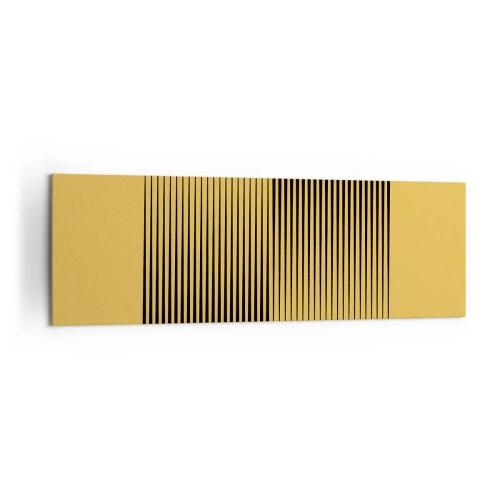 Schilderen op canvas - Vierkant van tegenpolen - 160x50 cm