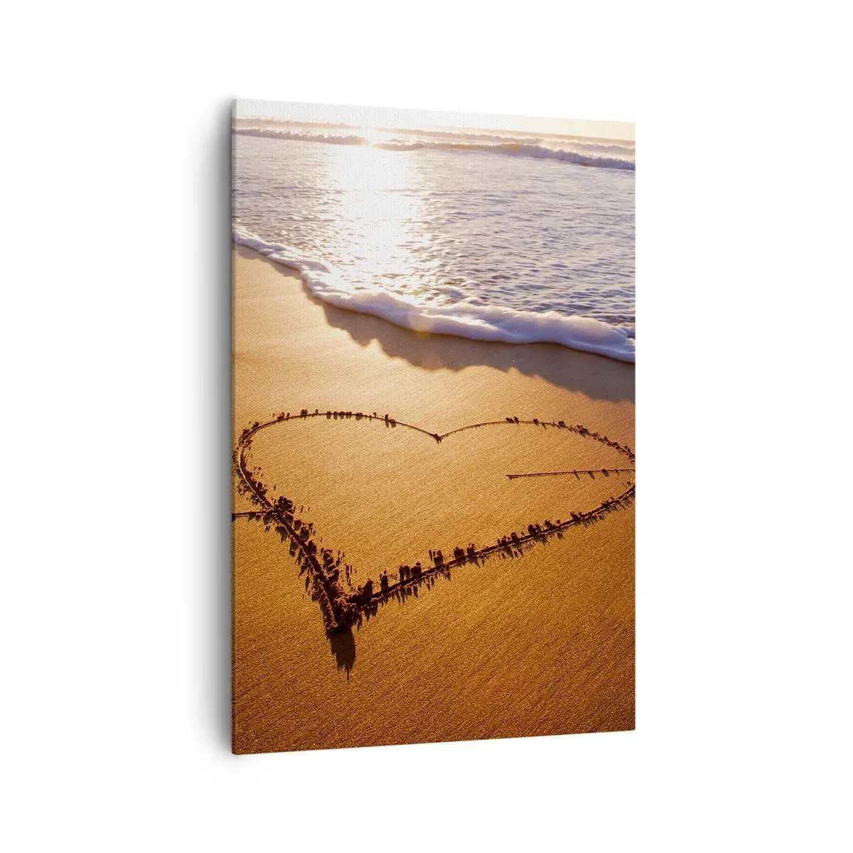 Schilderen op canvas - Vakantie bekentenis - 70x100 cm