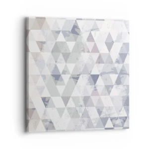 Schilderen op canvas - In ritme op drie - 30x30 cm