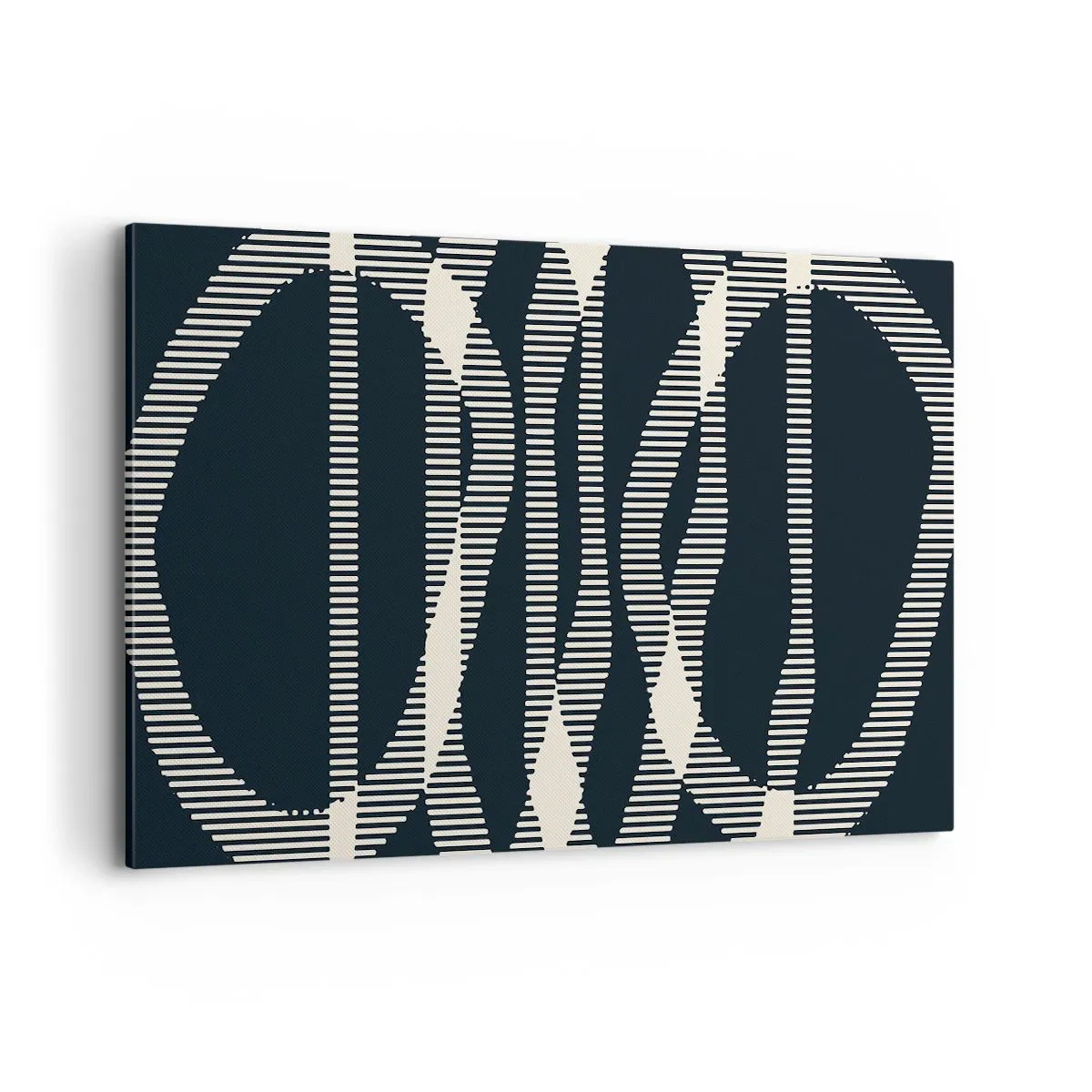 Schilderen op canvas - Een poging om de duisternis te doorbreken - 120x80 cm