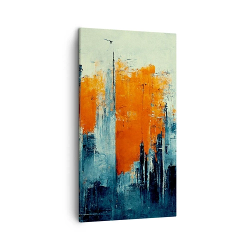 Schilderen op canvas - Modern landschap - 45x80 cm