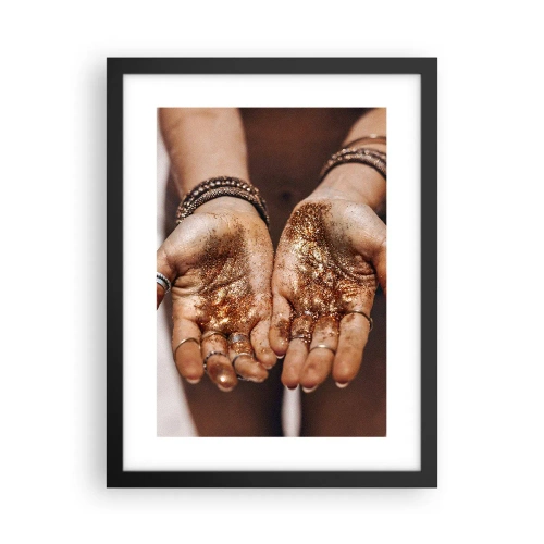 Poster in een zwarte lijst - Een cadeau voor jou - 30x40 cm