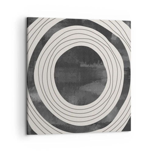 Schilderen op canvas - Precies op het punt - 60x60 cm