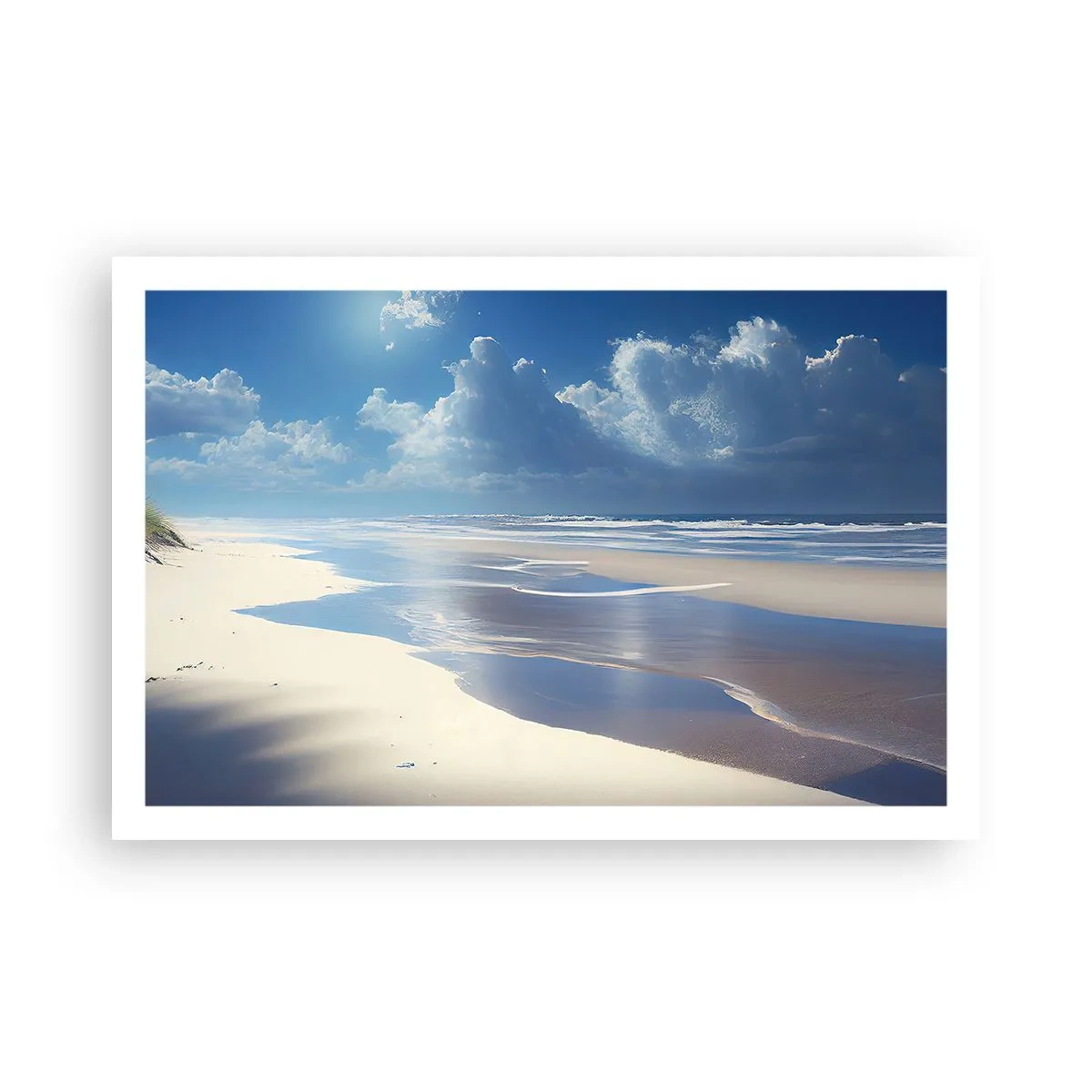 Poster - Paradijselijke vakantie - 91x61 cm