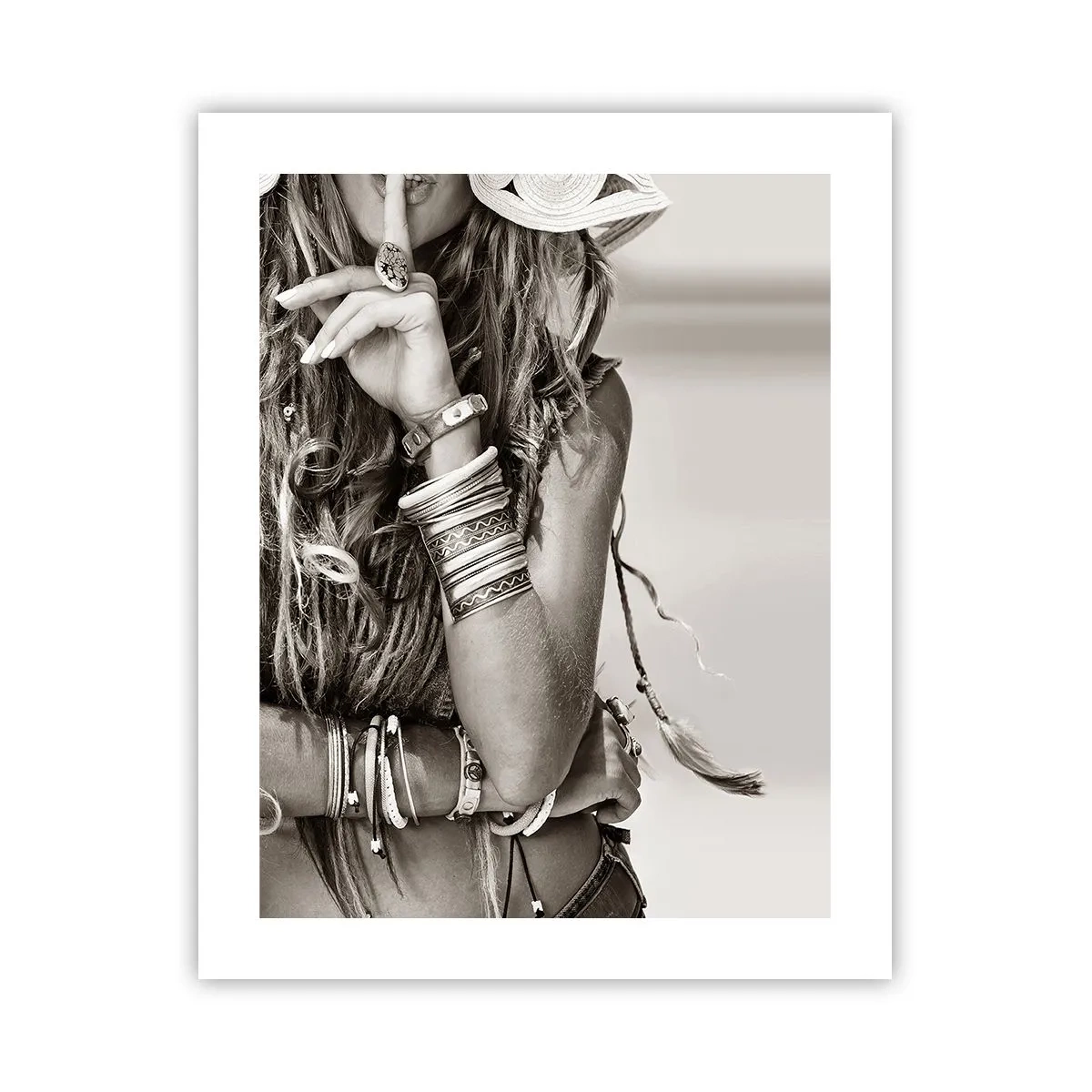 Poster - Waarom een meisje - 40x50 cm