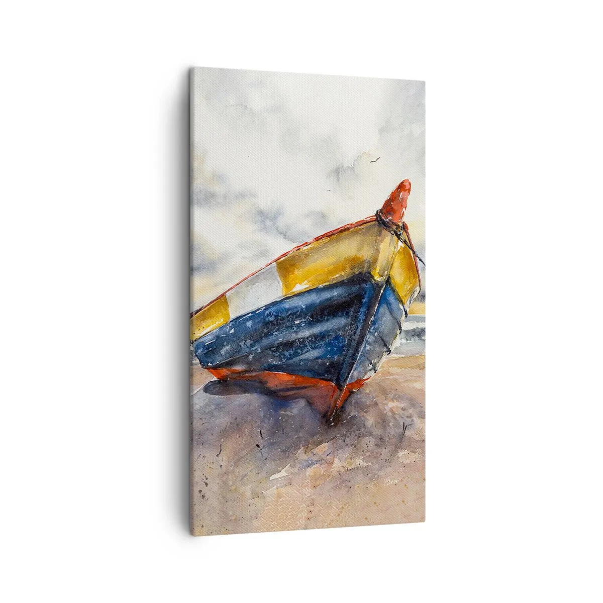 Schilderen op canvas - Rust aan de kust - 45x80 cm
