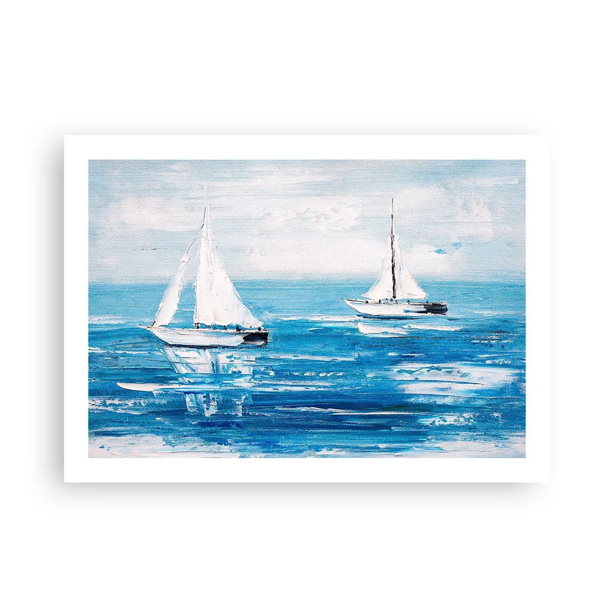 Poster - Met een vriend aan mijn zijde - 70x50 cm