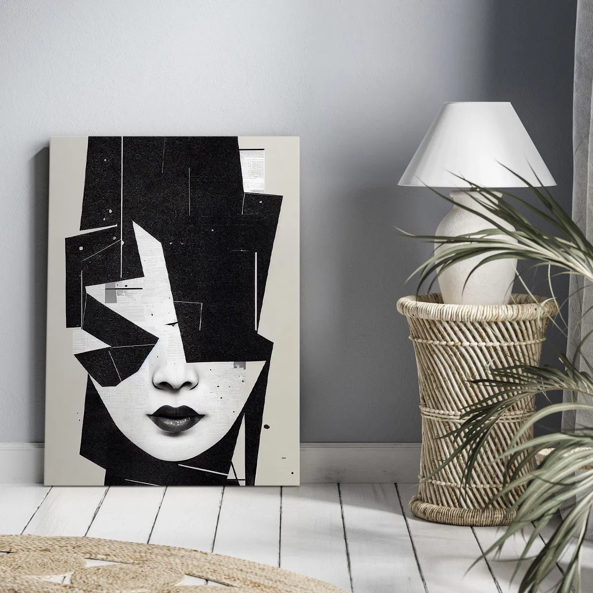 Schilderen op canvas - Diep verborgen - 55x100 cm