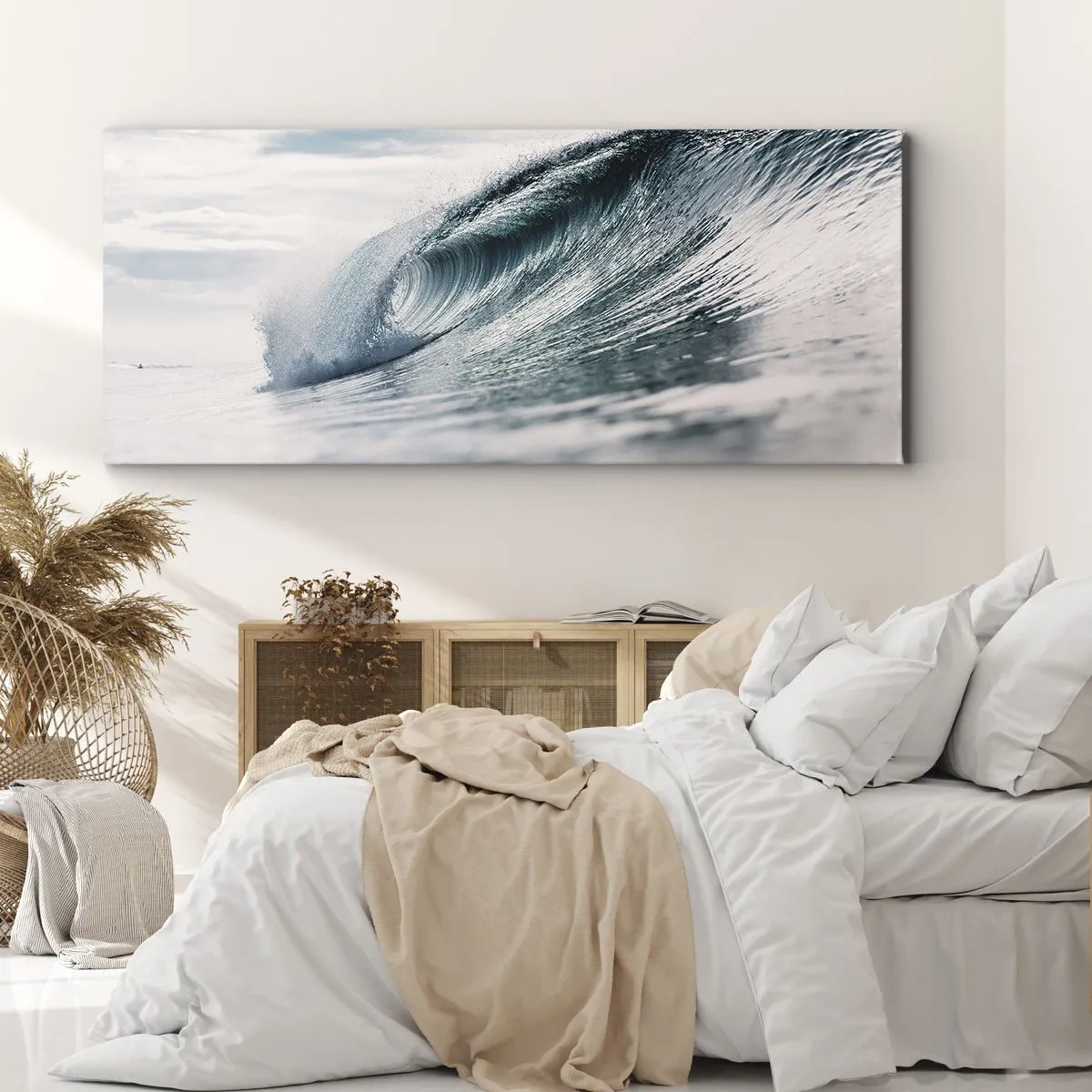 Schilderen op canvas - Waterpiek - 160x50 cm