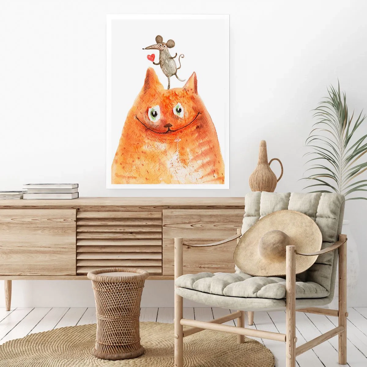 Poster - De paradoxen van de liefde - 70x100 cm