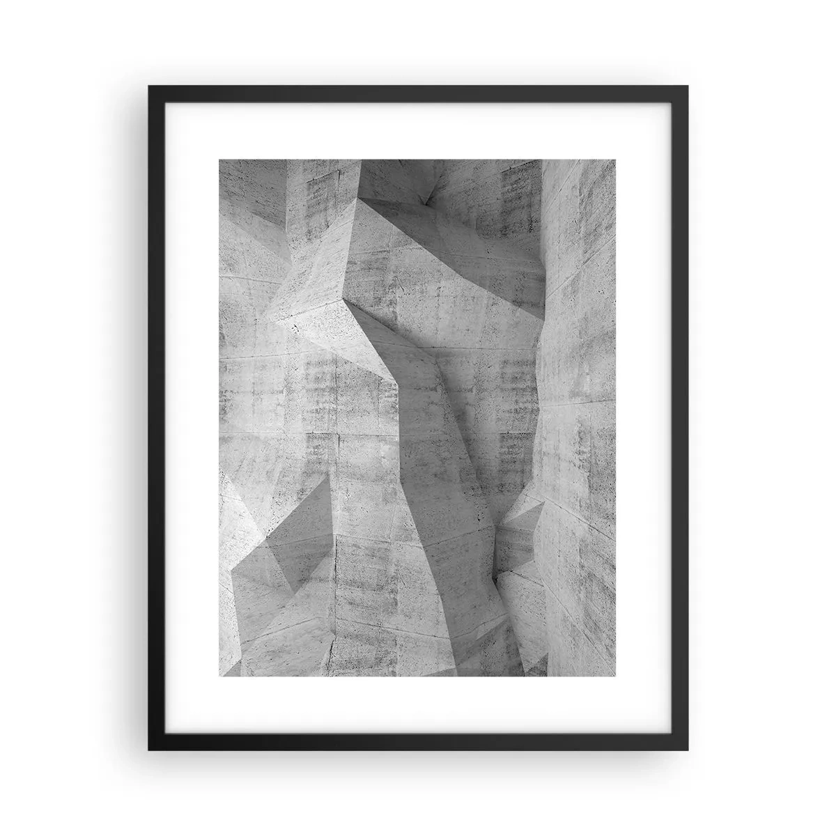 Poster in een zwarte lijst - Een echte uitdaging - 40x50 cm