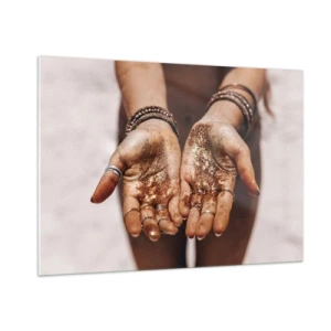 Schilderen op glas - Een cadeau voor jou - 100x70 cm