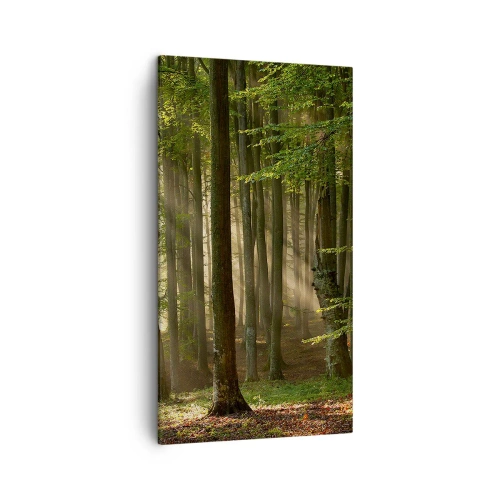 Schilderen op canvas - Stralend op een lentemorgen - 45x80 cm