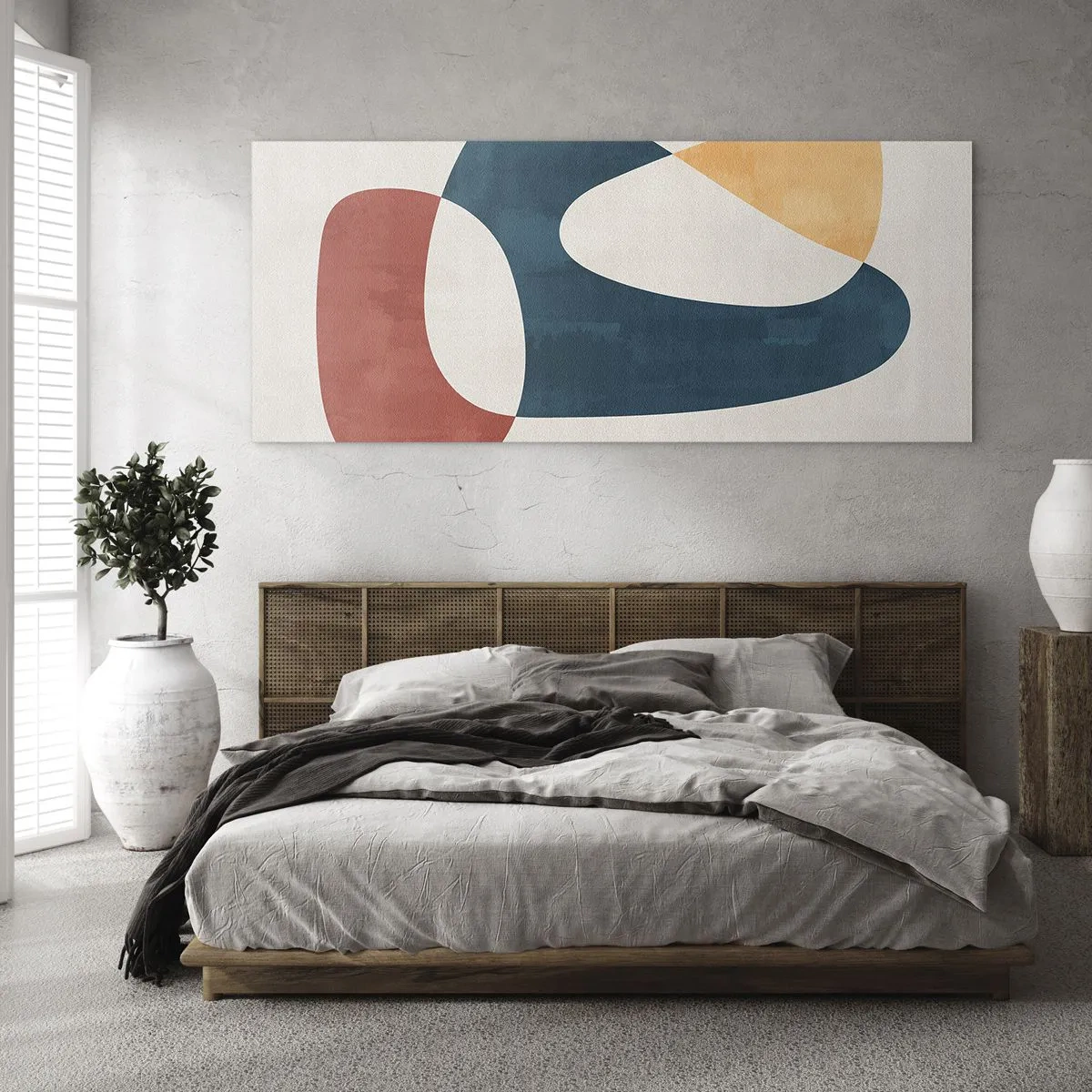 Schilderen op glas - Invloeden en metamorfoses - 100x40 cm