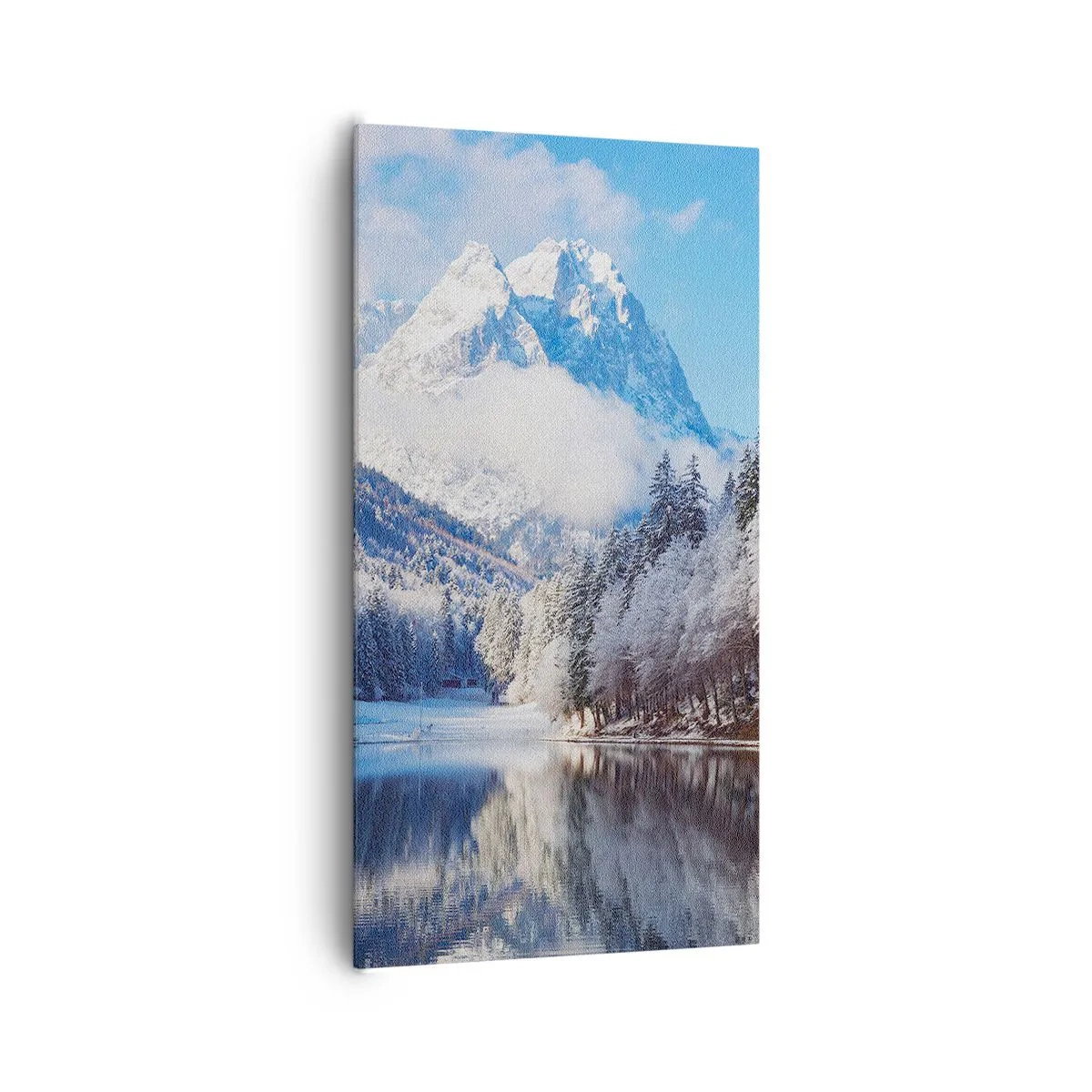 Schilderen op canvas - Sneuwwacht - 65x120 cm