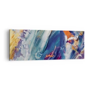 Schilderen op canvas - Kleur verwarring - 140x50 cm
