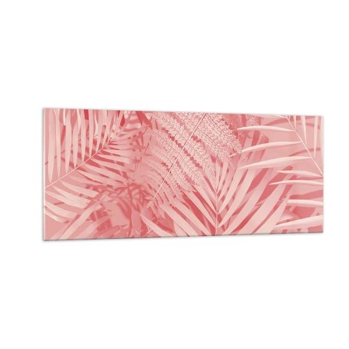 Schilderen op glas - Roze concept - 100x40 cm