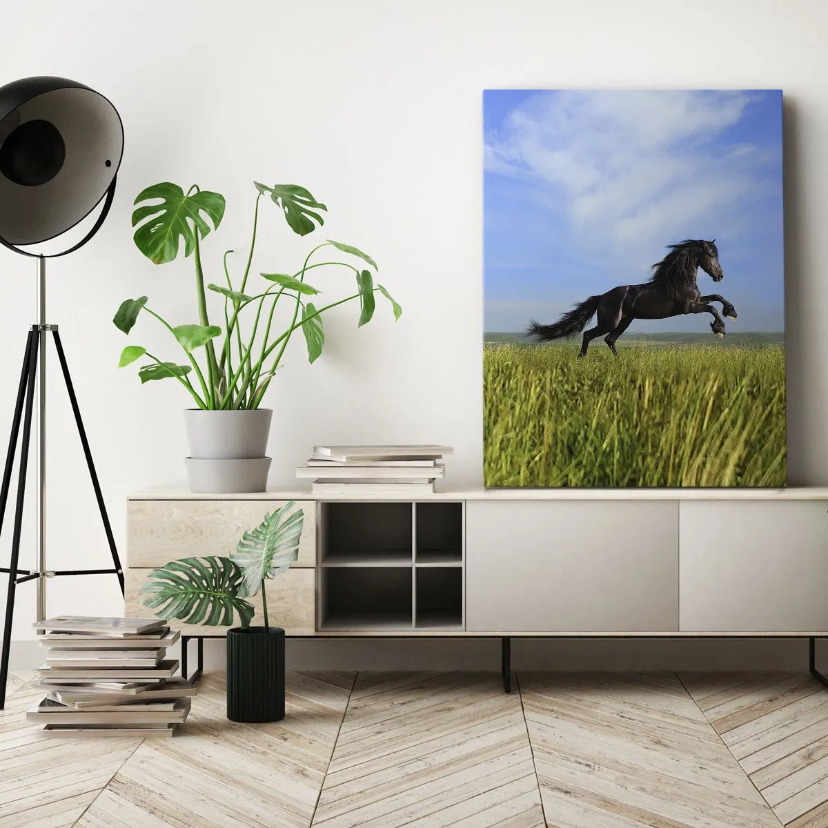 Schilderen op canvas - Een spannend manifest van vrijheid - 50x70 cm