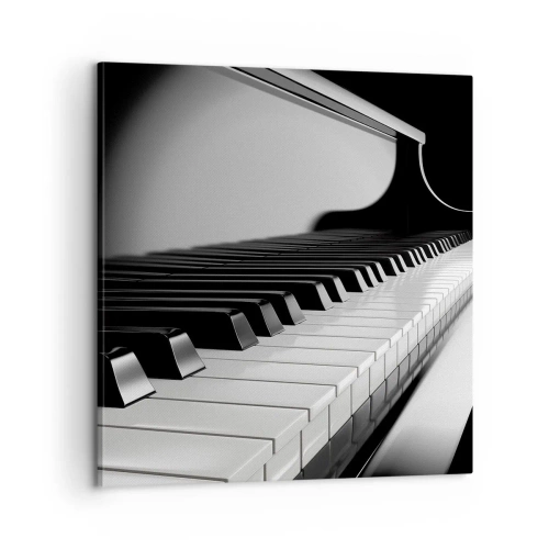 Schilderen op canvas - Harmonie van vormen en kleuren - 60x60 cm