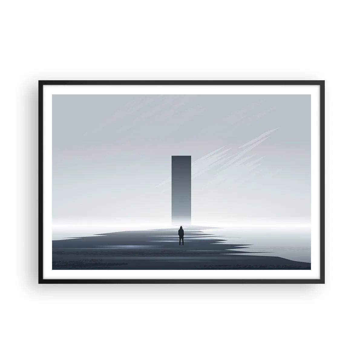 Poster in een zwarte lijst - Kans of bedreiging? - 100x70 cm