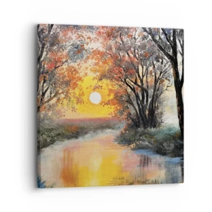 Schilderen op canvas - Herfst vibes - 30x30 cm