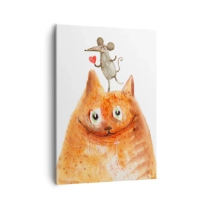 Schilderen op canvas - De paradoxen van de liefde - 50x70 cm
