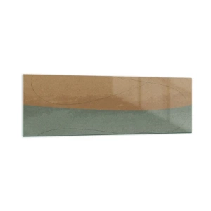 Schilderen op glas - Horizontale compositie - 160x50 cm