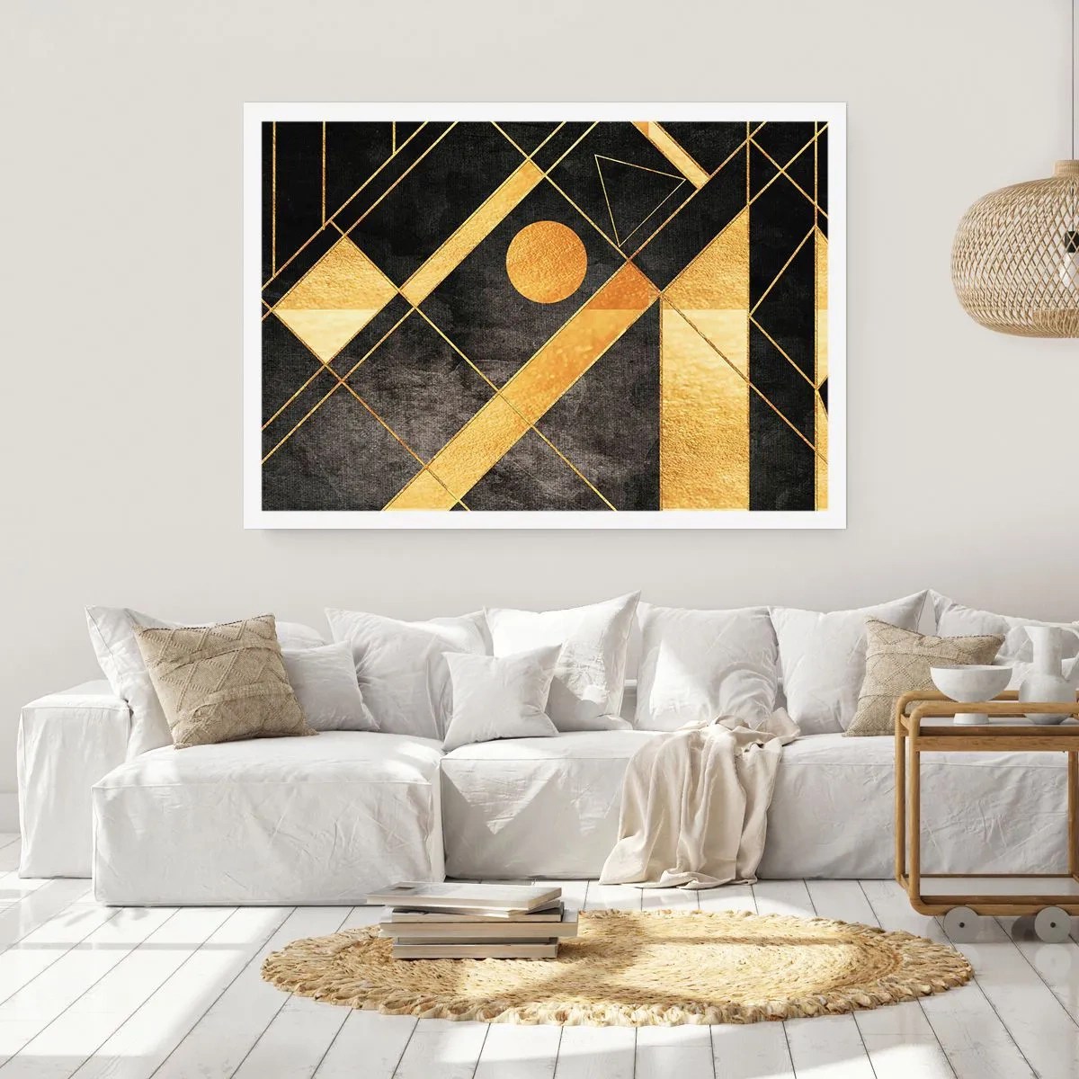 Poster - De zon van de woestijn - 50x40 cm