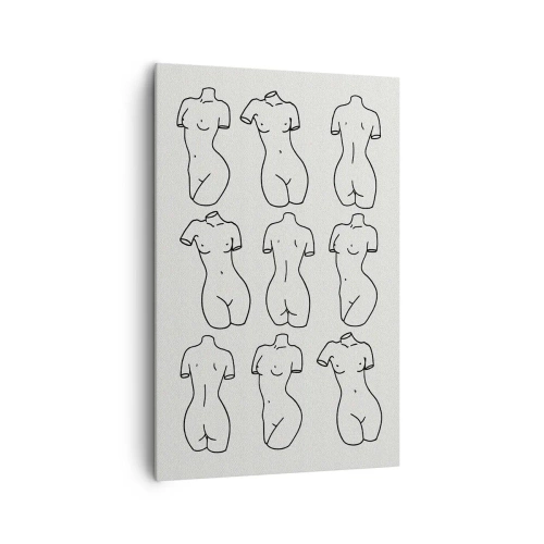 Schilderen op canvas - Alleen Venus - 80x120 cm