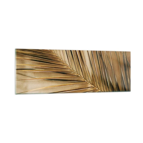 Schilderen op glas - Natuurlijke zuilengalerij - 90x30 cm