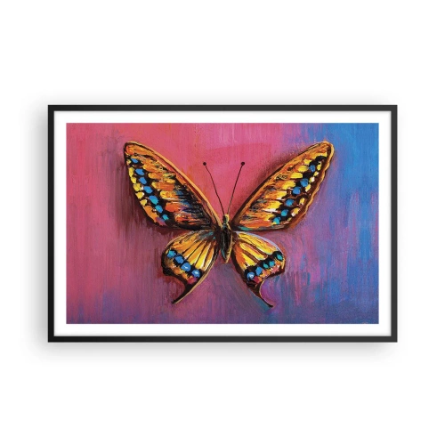 Poster in een zwarte lijst - Een juweel van de natuur - 91x61 cm