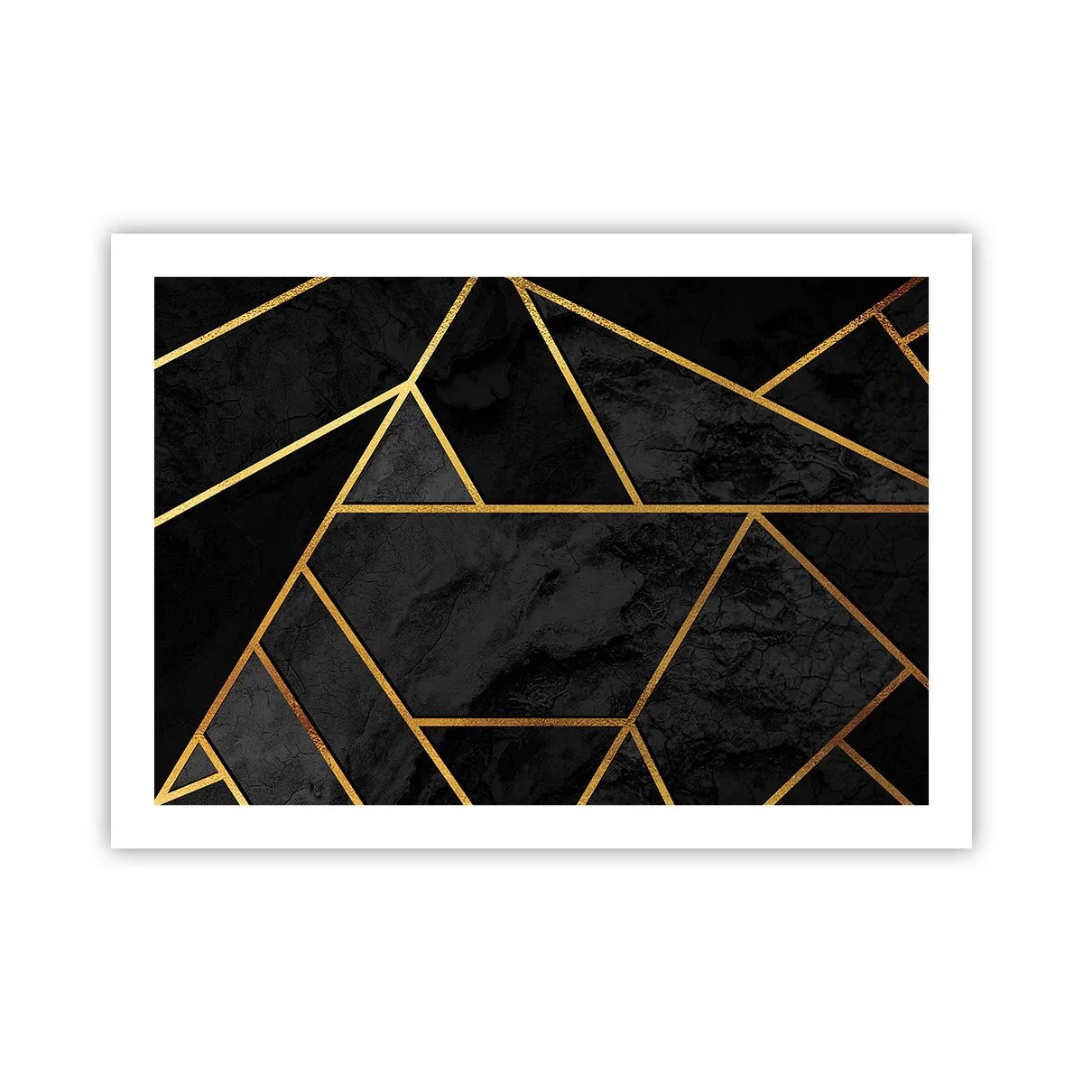 Poster - Duisternis en glans - 70x50 cm