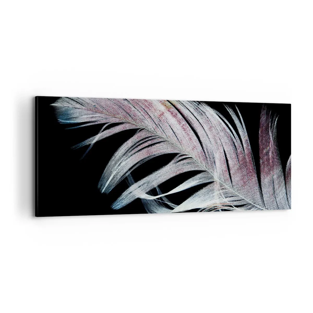 Schilderen op canvas - Denk aan aanraking - 100x40 cm