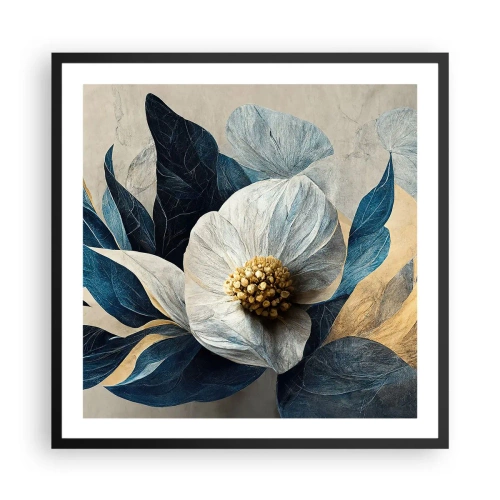 Poster in een zwarte lijst - Hij heeft een hart van goud - 60x60 cm