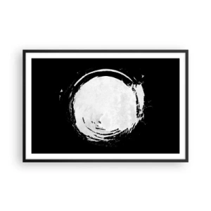 Poster in een zwarte lijst - Goede weg - 91x61 cm