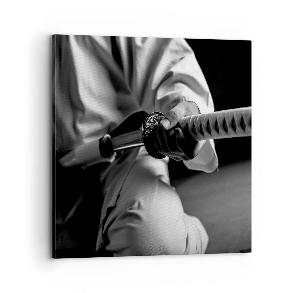 Schilderen op canvas - Ziel van een vechter - 70x70 cm