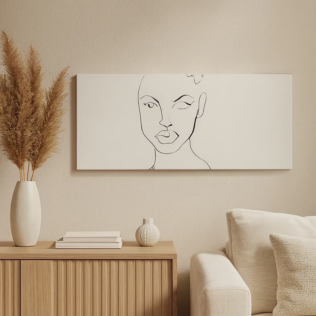 Schilderen op canvas - Een overzicht van sensualiteit - 30x30 cm