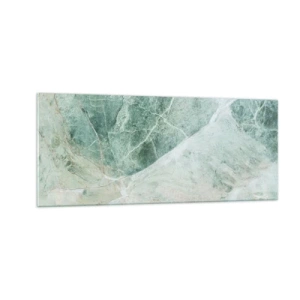 Schilderen op glas - De nobele kou van steen - 100x40 cm