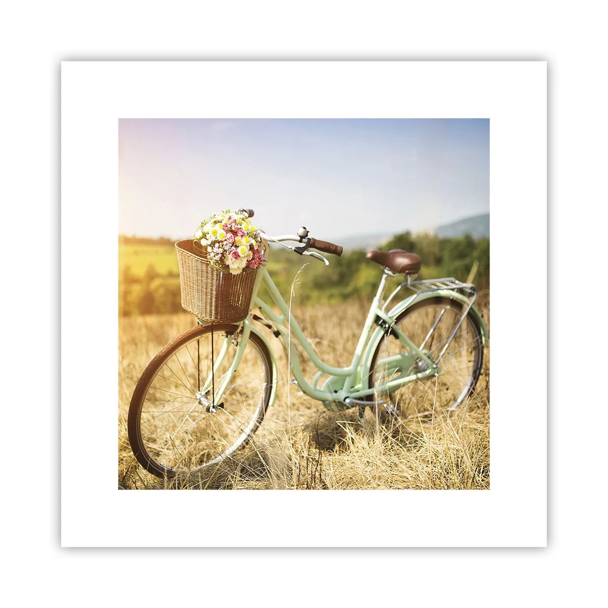 Poster - Ik blijf hier nog even - 30x30 cm