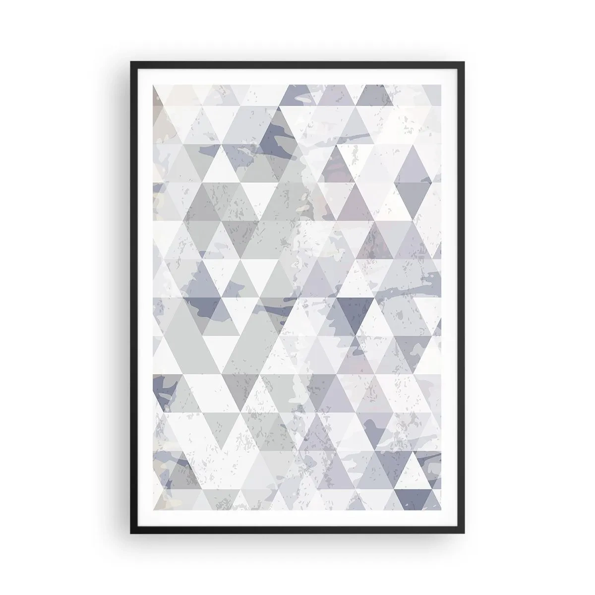 Poster in een zwarte lijst - In ritme op drie - 70x100 cm