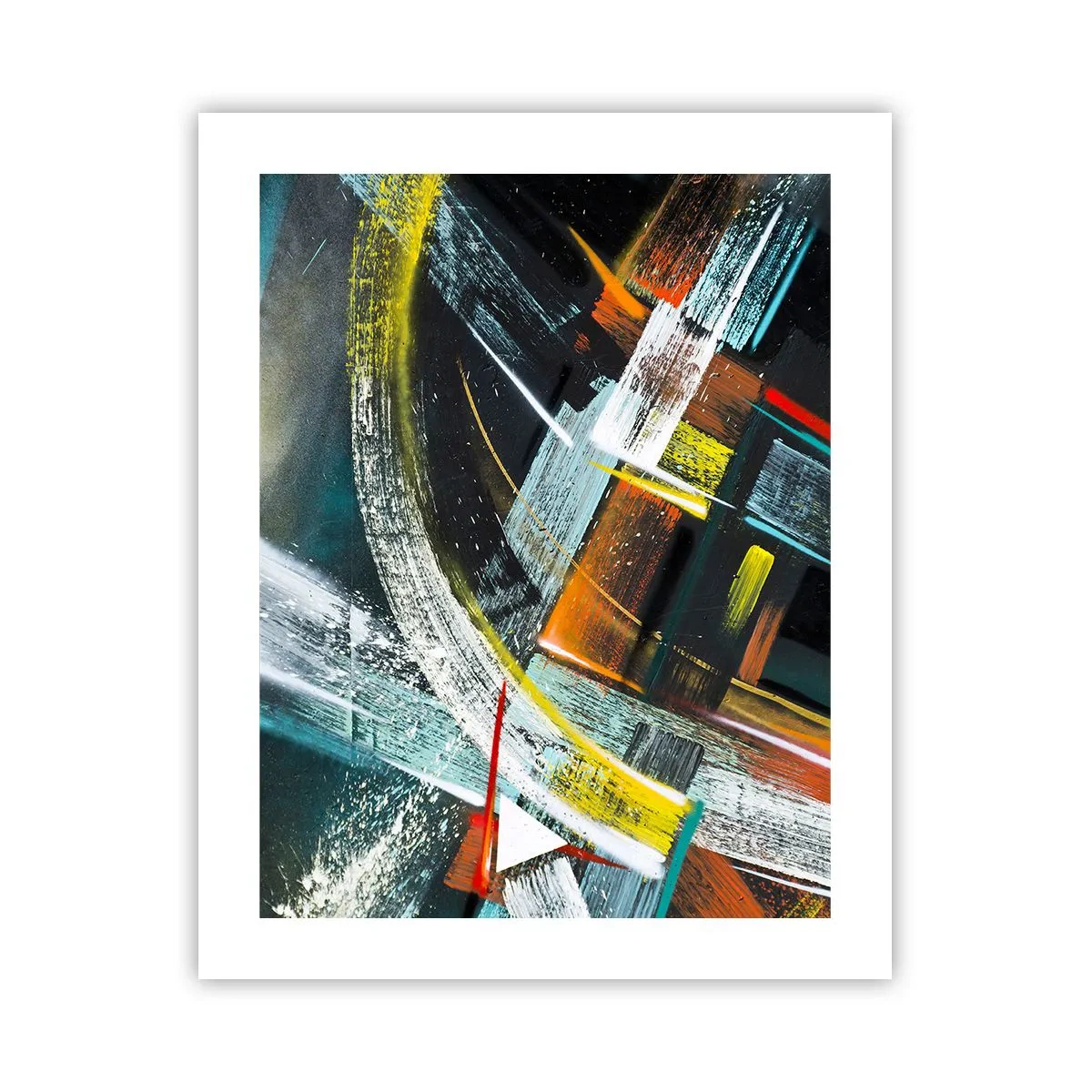Poster - De energie van beweging - 40x50 cm