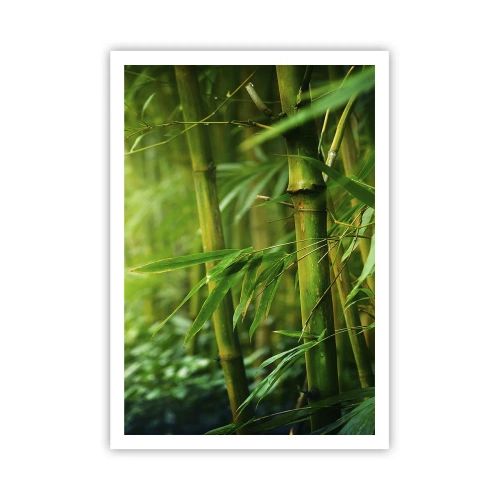 Poster - Maak kennis met groen zelf - 70x100 cm