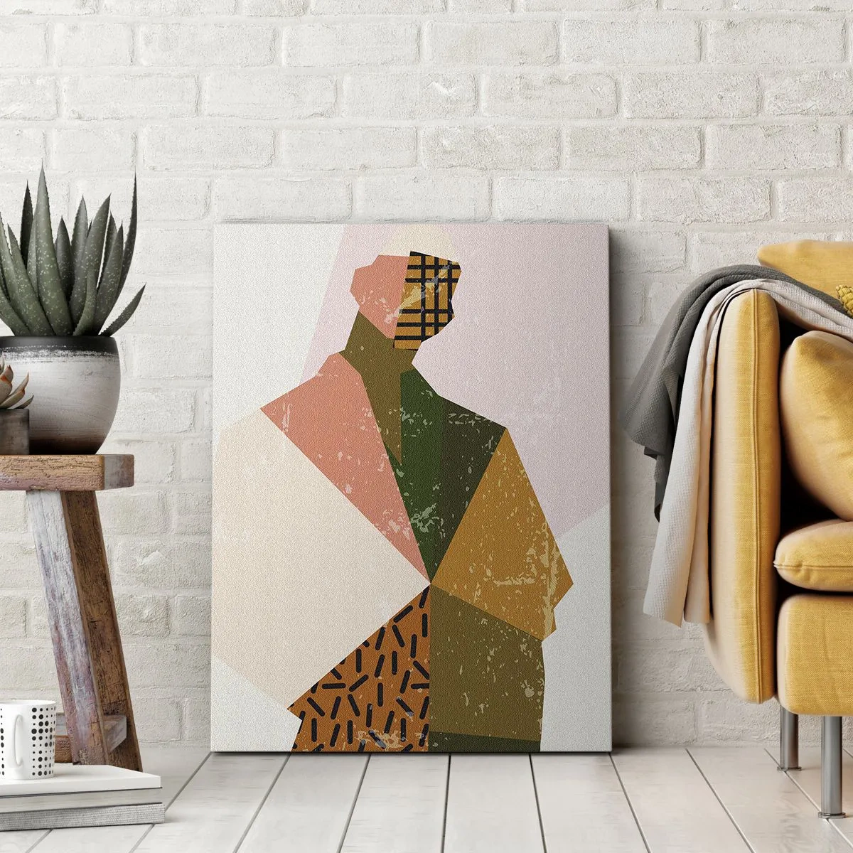 Schilderen op canvas - De mens – een ingewikkeld wezen - 50x70 cm