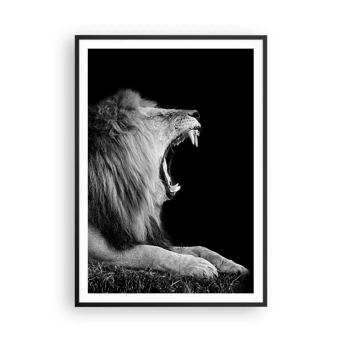 Poster in een zwarte lijst - Zonder enige twijfel - 70x100 cm